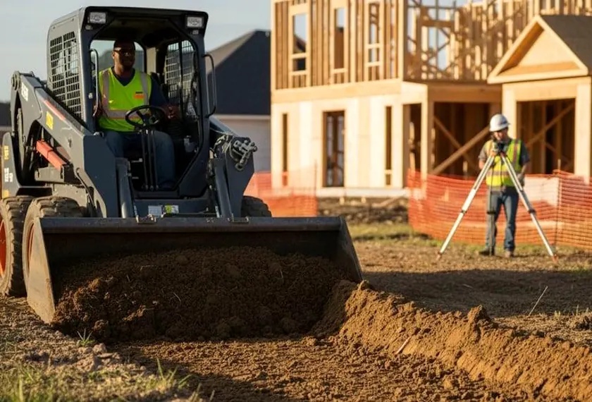 Réalisation Ritzco : excavation et terrain